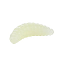 HENGJIA SO106 50 PCS 20mm Simulation Bread Bait Worms Crescent Soft Bait Horseback Fish Worm Bait Fishing Gear (Beige)