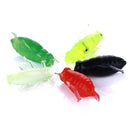 HENGJIA SO104 50 PCS 2.5cm/0.6g Insect Cricket Shaped Carp Simulation Bait Soft Bait for Fishing (Black)
