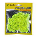 HENGJIA SO104 50 PCS 2.5cm/0.6g Insect Cricket Shaped Carp Simulation Bait Soft Bait for Fishing (Fluorescent Green)