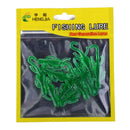 HENGJIA SO103 10 PCS 5cm/1g Gecko Shaped Simulation Fish Bait Soft Bait for Fishing (Green)