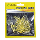 HENGJIA SO103 10 PCS 5cm/1g Gecko Shaped Simulation Fish Bait Soft Bait for Fishing (Beige)