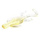 HENGJIA SO103 10 PCS 5cm/1g Gecko Shaped Simulation Fish Bait Soft Bait for Fishing (Beige)