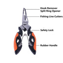 HENGJIA QT013 Multifunctional Stainless Steel Jaw Fishing Pliers Scissors Hook Removal Tool Line Cutter Fishing Tackle