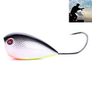HENGJIA PO036 8cm/13g Big Mouth Single Hook Hitting Water Wave Hard Bait Lure Outdoor Fishing Gear Lure Fishing Bait Fishing Tackle (PO036-3)