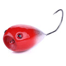 HENGJIA PO036 8cm/13g Big Mouth Single Hook Hitting Water Wave Hard Bait Lure Outdoor Fishing Gear Lure Fishing Bait Fishing Tackle (PO036-5)
