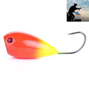 HENGJIA PO036 8cm/13g Big Mouth Single Hook Hitting Water Wave Hard Bait Lure Outdoor Fishing Gear Lure Fishing Bait Fishing Tackle (PO036-6)