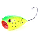 HENGJIA PO036 8cm/13g Big Mouth Single Hook Hitting Water Wave Hard Bait Lure Outdoor Fishing Gear Lure Fishing Bait Fishing Tackle (PO036-8)