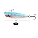 HENGJIA PO035 6cm/6g Simulation Hard Baits Fishing Lures Tackle Baits Fit Saltwater and Freshwater (1