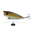 HENGJIA PO035 6cm/6g Simulation Hard Baits Fishing Lures Tackle Baits Fit Saltwater and Freshwater (2