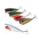 HENGJIA PO035 6cm/6g Simulation Hard Baits Fishing Lures Tackle Baits Fit Saltwater and Freshwater (2