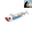 HENGJIA PO032 8cm/12g Simulation Hard Baits Fishing Lures with Hooks Tackle Baits Fit Saltwater and Freshwater (1