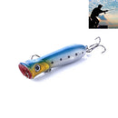 HENGJIA PO032 8cm/12g Simulation Hard Baits Fishing Lures with Hooks Tackle Baits Fit Saltwater and Freshwater (4