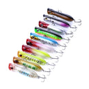HENGJIA PO032 8cm/12g Simulation Hard Baits Fishing Lures with Hooks Tackle Baits Fit Saltwater and Freshwater (7