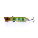 HENGJIA PO032 8cm/12g Simulation Hard Baits Fishing Lures with Hooks Tackle Baits Fit Saltwater and Freshwater (10