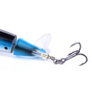 HENGJIA PE018 10cm/13g Propeller Tractor Shaped Hard Baits Fishing Lures Tackle Baits Fit Saltwater and Freshwater (2
