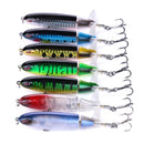 HENGJIA PE018 10cm/13g Propeller Tractor Shaped Hard Baits Fishing Lures Tackle Baits Fit Saltwater and Freshwater (4