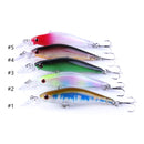 HENGJIA MI107 8cm/6g Simulation Hard Baits Fishing Lures Tackle Baits Fit Saltwater and Freshwater (2