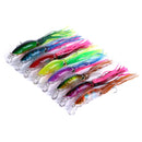 HENGJIA JIZ002 10cm/16.6g Big Octopus Squid Shaped Hard Baits Long Shot Fishing Lures Tackle Baits Fit Sea Fishing and Freshwater Fishing (A)