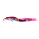 HENGJIA JIZ002 10cm/16.6g Big Octopus Squid Shaped Hard Baits Long Shot Fishing Lures Tackle Baits Fit Sea Fishing and Freshwater Fishing (F)