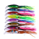 HENGJIA JIZ002 10cm/16.6g Big Octopus Squid Shaped Hard Baits Long Shot Fishing Lures Tackle Baits Fit Sea Fishing and Freshwater Fishing (F)