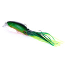 HENGJIA JIZ002 10cm/16.6g Big Octopus Squid Shaped Hard Baits Long Shot Fishing Lures Tackle Baits Fit Sea Fishing and Freshwater Fishing (H)