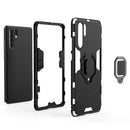 PC + TPU Shockproof Protective Case for Huawei Mate P30 Pro, with Magnetic Ring Holder (Black)