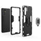 PC + TPU Shockproof Protective Case for Huawei Mate P30 Pro, with Magnetic Ring Holder (Black)