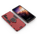 PC + TPU Shockproof Protective Case for Huawei Mate P30 Pro, with Magnetic Ring Holder (Red)
