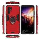 PC + TPU Shockproof Protective Case for Huawei Mate P30 Pro, with Magnetic Ring Holder (Red)