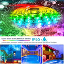 YWXLight 10m 180 LEDs SMD 5050 LED RGB Light Strip with WIFI Remote Control (Color:Not Waterproof Size:EU Plug)
