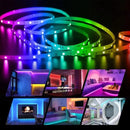YWXLight 10m 180 LEDs SMD 5050 LED RGB Light Strip with WIFI Remote Control (Color:Not Waterproof Size:EU Plug)