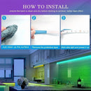 YWXLight 10m 180 LEDs SMD 5050 LED RGB Light Strip with WIFI Remote Control (Color:Not Waterproof Size:EU Plug)