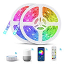 YWXLight 10m 180 LEDs SMD 5050 LED RGB Light Strip with WIFI Remote Control (Color:Not Waterproof Size:UK Plug)