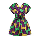 Ladies Casual Loose Print Multi-wear Jumpsuit (Color:FKAH003 Size:M)