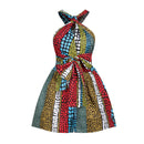 Ladies Casual Loose Print Multi-wear Jumpsuit (Color:FKAH004 Size:M)