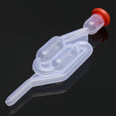 Plastic Brewed Check Valve Isolated Air Fermentation with Rubber Stopper