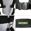 OKPRO Sport Back Belt Support Sliding Sled Belt Weightlifting Fitness Training Strap Belt