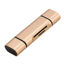 Bakeey 5 In 1 Type-C Micro USB TF SD OTG Multi-function Adapter For Laptop Macbook Computer