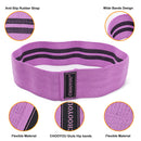 3pcs Booty Resistance Bands Set Loop Hip Booty Legs Exercise Workout Elastic Bag