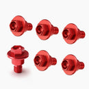 6pcs CNC Red Bolt Fork Guard For Yamaha/Suzuki/KTM/Kawasaki/Honda CRF250/125/450/XR250/400/CR85R