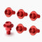 6pcs CNC Red Bolt Fork Guard For Yamaha/Suzuki/KTM/Kawasaki/Honda CRF250/125/450/XR250/400/CR85R