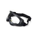 GHOST RACING Motorcycle Retro Racing Goggles Wind Dust Proof ATV Sunglasses Black Frame