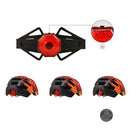 Cairbull CB-45 MAXSTAR 3Modes Lights PC+EPS Shock-proof Children Riding Helmet Kids Bicycle Helmet Balance Scooter Safety Helmet with Taillight