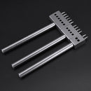 4/5/6mm Leather Chisel Craft Tools Hole Punch Stitching Punch Tool Set