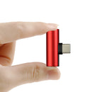 2 In 1 Double Type C Jack Earphone Charging Converter Headphone Adapter for Xiaomi Mi8 Huawei P20 Mate 20 Pocophone