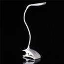 Dimmable USB Rechargeable Touch Sensor LED Clip on Table Desk Lamp
