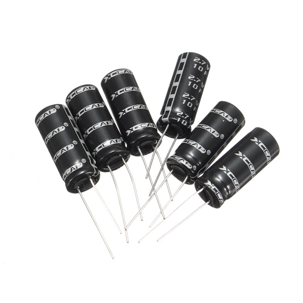 2.7V 10F Cylindrical Ultra Super Farad Capacitor High Power Capacitance Supercap 10 x 26mm