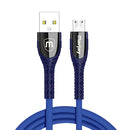 Marjay 3A Micro USB Type C Fast Charging Lace Zinc Alloy Weaving Mobile Phone Data Cable For HUAWEI P30 Oneplus 7 XIAOMI MI9 S10 S10+