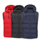 Electric Winter Warm Heated Waistcoat USB Charging Cotton Intelligent Heating Hooded Jacket Clothing