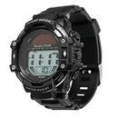 SKMEI 1129 Men Waterproof Sport Army Alarm Date Solar Power Black Wrist Watch Digital Watch